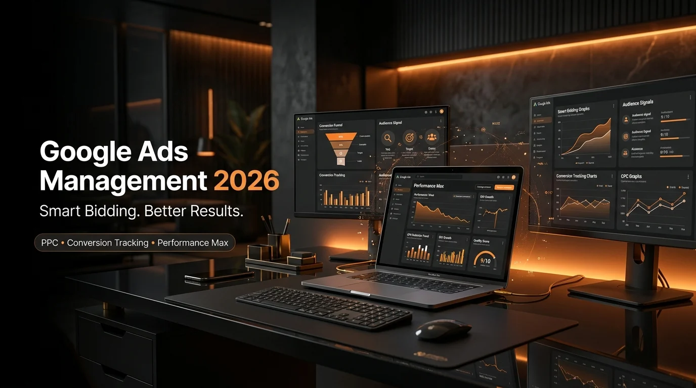 Google Ads dashboard visualization showing campaign performance and conversion data