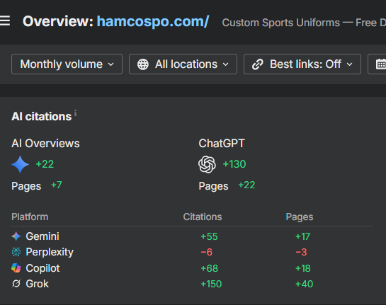 Multi-Platform AI SEO Case Study: Proven Citation Growth Across 5 Engines in 4 Months