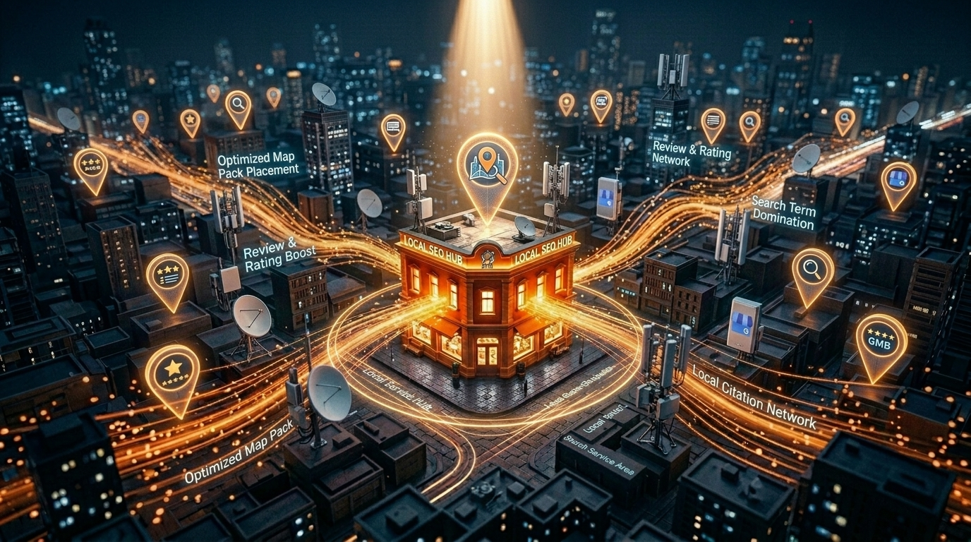Local SEO specialist optimizing a Google Business Profile and map pack rankings