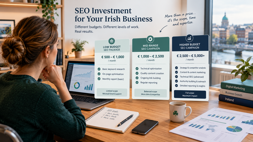 how much does seo cost in ireland